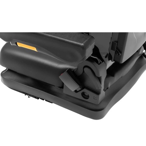 Siedzenie fotel regulowany z podłokietnikami i pasem do ciągnika siedzisko 42x47cm Siedzenie fotel regulowany z podłokietnikami i pasem do ciągnika siedzisko 42x47cm