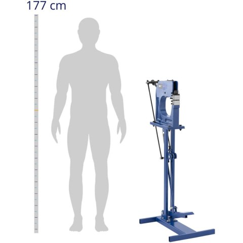Spęczarko rozciągarka do blachy 1.5 mm z pedałem nożnym Spęczarko rozciągarka do blachy 1.5 mm z pedałem nożnym