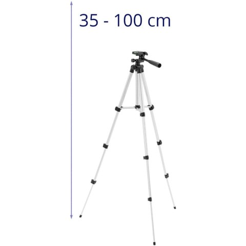 Statyw tripod do lasera krzyżowego aparatu 35-100 cm gwint 1/4'' Statyw tripod do lasera krzyżowego aparatu 35-100 cm gwint 1/4''