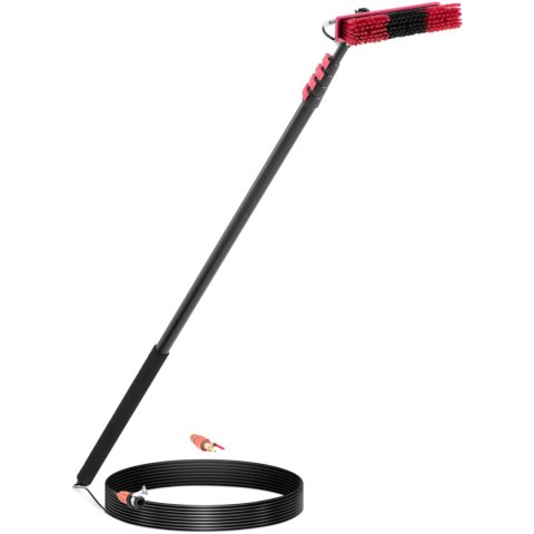 Szczotka myjka wodna teleskopowa z wężem do mycia okien paneli słonecznych dł. 7.2m Szczotka myjka wodna teleskopowa z wężem do mycia okien paneli słonecznych dł. 7.2m