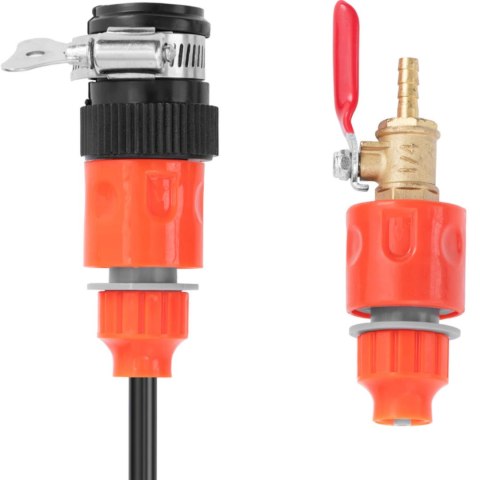 Szczotka myjka wodna teleskopowa z wężem do mycia okien paneli słonecznych dł. 7.2m Szczotka myjka wodna teleskopowa z wężem do mycia okien paneli słonecznych dł. 7.2m