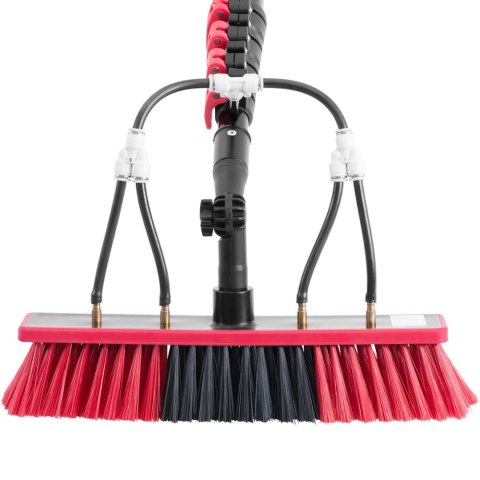 Szczotka myjka wodna teleskopowa z wężem do mycia okien paneli słonecznych dł. 8.9m Szczotka myjka wodna teleskopowa z wężem do mycia okien paneli słonecznych dł. 8.9m