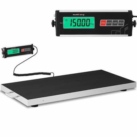 Waga platformowa 95x50cm weterynaryjna do zwięrząt 150kg / 50g Waga platformowa 95x50cm weterynaryjna do zwięrząt 150kg / 50g