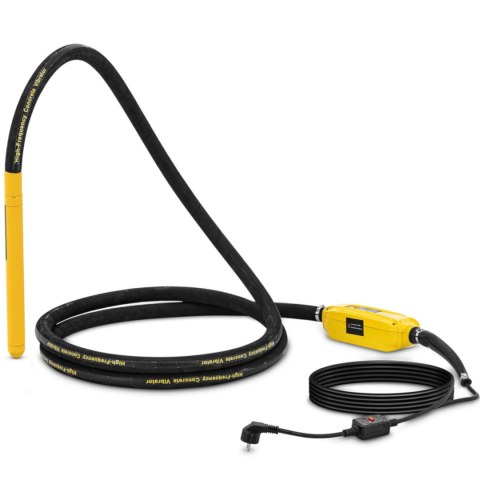Wibrator zagęszczarka do betonu dł. 5m buława 40cm x 34mm 1200W Wibrator zagęszczarka do betonu dł. 5m buława 40cm x 34mm 1200W