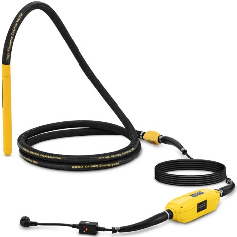 Wibrator zagęszczarka do betonu dł. 5m buława 40cm x 34mm 2000W Wibrator zagęszczarka do betonu dł. 5m buława 40cm x 34mm 2000W