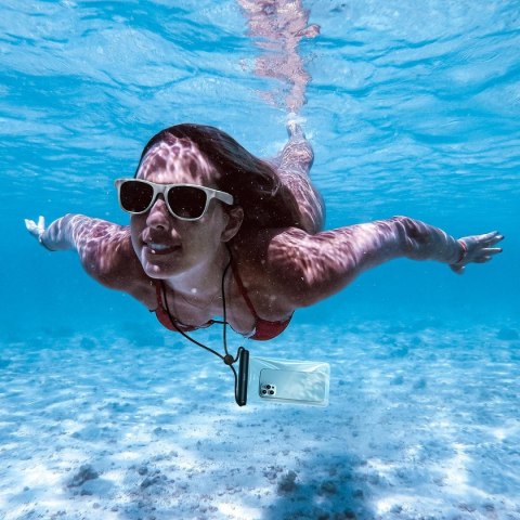 Wodoodporne etui pokrowiec na telefon Slide-cover niebieski Wodoodporne etui pokrowiec na telefon Slide-cover niebieski