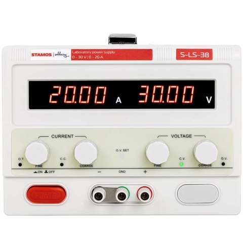 Zasilacz laboratoryjny serwisowy 0-30 V 0-20 A DC 600 W Zasilacz laboratoryjny serwisowy 0-30 V 0-20 A DC 600 W