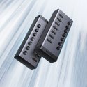7w1 Wielofunkcyjny HUB rozdzielacz USB-C - 7x USB 3.0 PD DC 12V szary 7w1 Wielofunkcyjny HUB rozdzielacz USB-C - 7x USB 3.0 PD DC 12V szary