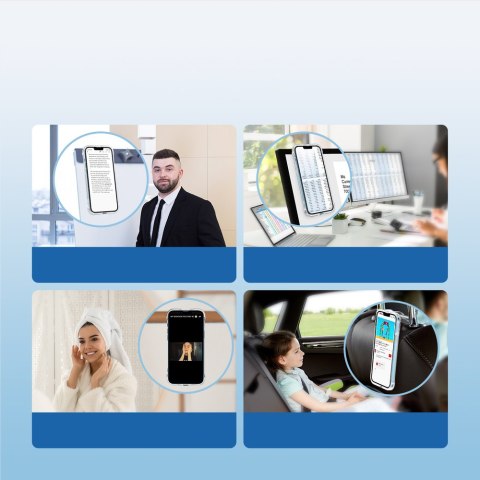 Etui pokrowiec do iPhone 13 Pro Max pancerna obudowa z haczykami podstawką przezroczysty Etui pokrowiec do iPhone 13 Pro Max pancerna obudowa z haczykami podstawką przezroczysty