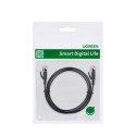 Płaski kabel sieciowy patchcord LAN RJ45 Ethernet Cat. 6 5m czarny Płaski kabel sieciowy patchcord LAN RJ45 Ethernet Cat. 6 5m czarny