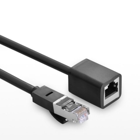 Przedłużacz do kabla skrętki FTP Ethernet RJ45 Cat 6 1000 Mbps 3m czarny Przedłużacz do kabla skrętki FTP Ethernet RJ45 Cat 6 1000 Mbps 3m czarny
