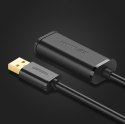 Przedłużacz kabel aktywny USB 2.0 480Mbps 10m czarny Przedłużacz kabel aktywny USB 2.0 480Mbps 10m czarny