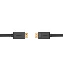 Przejściówka kabel z DisplayPort na HDMI 4K 30Hz 32 AWG 1.5m czarny Przejściówka kabel z DisplayPort na HDMI 4K 30Hz 32 AWG 1.5m czarny