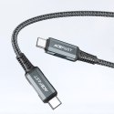 2w1 Ładowarka sieciowa z kablem USB-C + przejściówka adapter USB-C - HDMI 4K biały 2w1 Ładowarka sieciowa z kablem USB-C + przejściówka adapter USB-C - HDMI 4K biały
