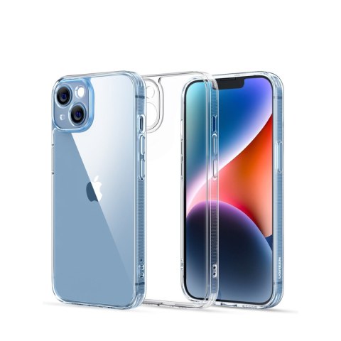 Etui do iPhone 14 Plus z żelową ramką Protective Case przezroczyste Etui do iPhone 14 Plus z żelową ramką Protective Case przezroczyste