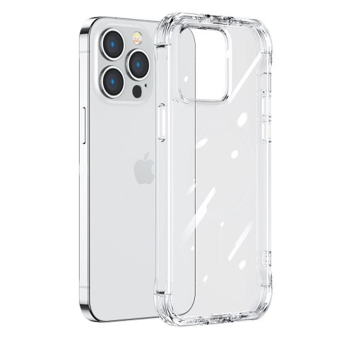 Etui pokrowiec do iPhone 14 Plus pancerna obudowa z haczykami podstawką przezroczysty Etui pokrowiec do iPhone 14 Plus pancerna obudowa z haczykami podstawką przezroczysty