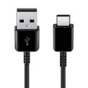 Kabel przewód USB-A - USB-C 1,5m czarny Kabel przewód USB-A - USB-C 1,5m czarny