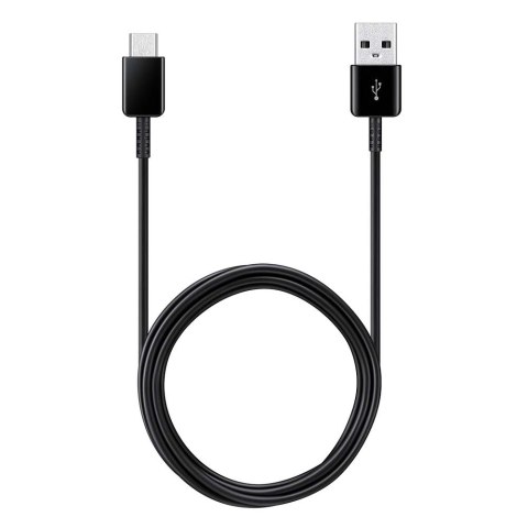 Kabel przewód USB-A - USB-C 1,5m czarny Kabel przewód USB-A - USB-C 1,5m czarny