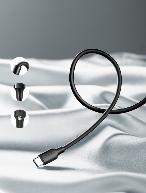 Kabel przewód USB - USB-C 3A 3m czarny