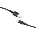 Kabel przewód do iPhone MFI USB - Lightning 2.4A 1.2m czarny Kabel przewód do iPhone MFI USB - Lightning 2.4A 1.2m czarny