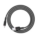 Kabel przewód do iPhone MFI USB - Lightning 2.4A 1.2m czarny Kabel przewód do iPhone MFI USB - Lightning 2.4A 1.2m czarny