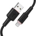 Kabel przewód do iPhone MFI USB - Lightning 2.4A 1.2m czarny Kabel przewód do iPhone MFI USB - Lightning 2.4A 1.2m czarny