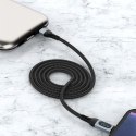 Kabel przewód do iPhone do szybkiego ładowania USB-C - Lightning PD 20W 1m czarny Kabel przewód do iPhone do szybkiego ładowania USB-C - Lightning PD 20W 1m czarny