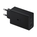 Ładowarka sieciowa 2x USB-C i 1x USB PPS PD 65W QC 3.0 AFC FCP czarny Ładowarka sieciowa 2x USB-C i 1x USB PPS PD 65W QC 3.0 AFC FCP czarny