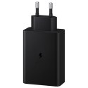 Ładowarka sieciowa 2x USB-C i 1x USB PPS PD 65W QC 3.0 AFC FCP czarny Ładowarka sieciowa 2x USB-C i 1x USB PPS PD 65W QC 3.0 AFC FCP czarny