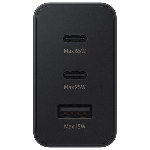 Ładowarka sieciowa 2x USB-C i 1x USB PPS PD 65W QC 3.0 AFC FCP czarny Ładowarka sieciowa 2x USB-C i 1x USB PPS PD 65W QC 3.0 AFC FCP czarny