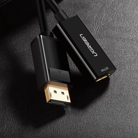 Przejściówka adapter jednokierunkowy z DisplayPort (męski) na HDMI (żeński) 1080P 60Hz 12bit czarny Przejściówka adapter jednokierunkowy z DisplayPort (męski) na HDMI (żeński) 1080P 60Hz 12bit czarny