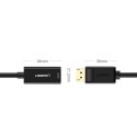 Przejściówka adapter jednokierunkowy z DisplayPort (męski) na HDMI (żeński) 1080P 60Hz 12bit czarny Przejściówka adapter jednokierunkowy z DisplayPort (męski) na HDMI (żeński) 1080P 60Hz 12bit czarny