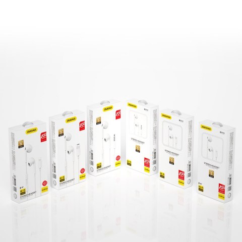 Słuchawki douszne do iPhone z wtyczką Lightning X14PROL-W1 biały Słuchawki douszne do iPhone z wtyczką Lightning X14PROL-W1 biały