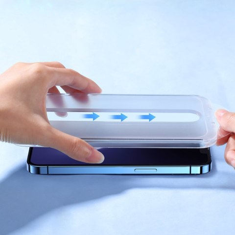 Szkło hartowane Full Screen ze stelażem montażowym do iPhone 14 Plus 6.7'' Szkło hartowane Full Screen ze stelażem montażowym do iPhone 14 Plus 6.7''