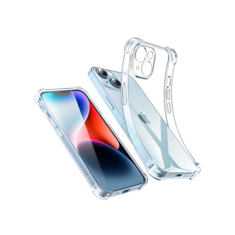 Żelowe etui do iPhone 14 Plus ze wzmocnionymi rogami Protective Case przezroczyste Żelowe etui do iPhone 14 Plus ze wzmocnionymi rogami Protective Case przezroczyste