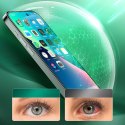 Zielone szkło hartowane do iPhone 14 Pro Max z filtrem Anti Blue Light na cały ekran Knight Zielone szkło hartowane do iPhone 14 Pro Max z filtrem Anti Blue Light na cały ekran Knight