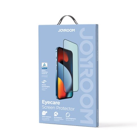 Zielone szkło hartowane do iPhone 14 Pro z filtrem Anti Blue Light na cały ekran Knight Zielone szkło hartowane do iPhone 14 Pro z filtrem Anti Blue Light na cały ekran Knight