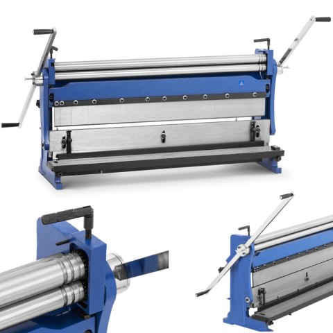 4w1 Giętarka do blachy z funkcją walcowania prasowania cięcia 1040mm 4w1 Giętarka do blachy z funkcją walcowania prasowania cięcia 1040mm