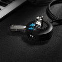 4w1 HUB rozdzielacz adapter USB 2.0 do 4x USB-A 480Mb/s 1m czarny 4w1 HUB rozdzielacz adapter USB 2.0 do 4x USB-A 480Mb/s 1m czarny