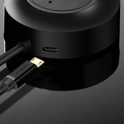 4w1 HUB rozdzielacz adapter USB 2.0 do 4x USB-A 480Mb/s 1m czarny 4w1 HUB rozdzielacz adapter USB 2.0 do 4x USB-A 480Mb/s 1m czarny