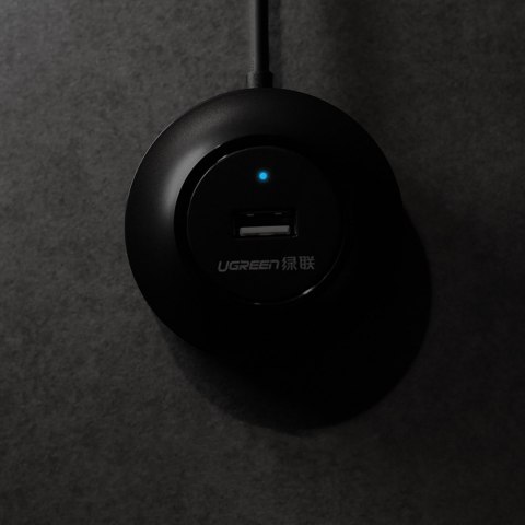 4w1 HUB rozdzielacz adapter USB 2.0 do 4x USB-A 480Mb/s 1m czarny 4w1 HUB rozdzielacz adapter USB 2.0 do 4x USB-A 480Mb/s 1m czarny