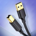 Długi kabel przewód do drukarki USB-A - USB-B 480Mb/s 5m czarny Długi kabel przewód do drukarki USB-A - USB-B 480Mb/s 5m czarny