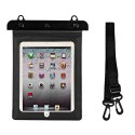 Etui wodoszczelne na tablet PVC z regulowanym paskiem Outdoor - czarne Etui wodoszczelne na tablet PVC z regulowanym paskiem Outdoor - czarne