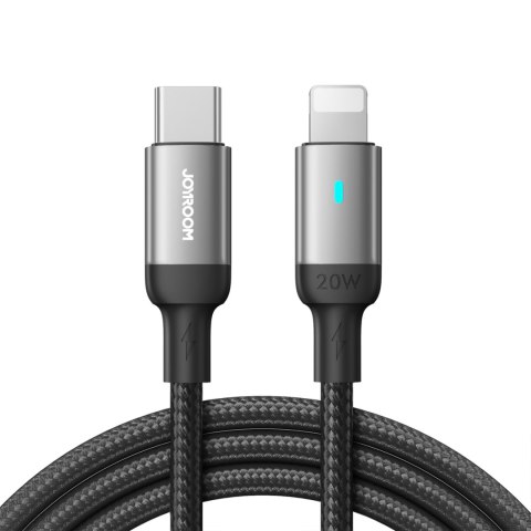 Kabel przewód do iPhone USB-C - Lightning A10 Series 20W 1.2m czarny Kabel przewód do iPhone USB-C - Lightning A10 Series 20W 1.2m czarny