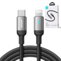 Kabel przewód do iPhone USB-C - Lightning A10 Series 20W 1.2m czarny Kabel przewód do iPhone USB-C - Lightning A10 Series 20W 1.2m czarny