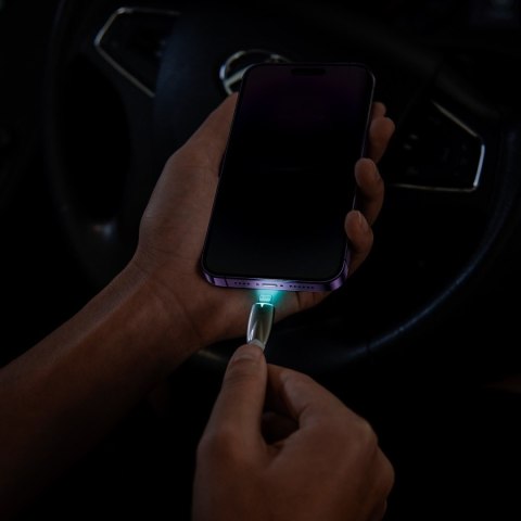 Kabel przewód do szybkiego ładowania iPhone USB-C - Lightning 480Mb/s PD 20W 1m biały