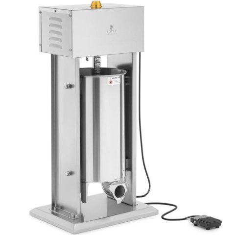 Nadziewarka do kiełbas elektryczna 4 lejki 230V 120W 15L Nadziewarka do kiełbas elektryczna 4 lejki 230V 120W 15L