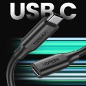 Przedłużacz kabla przewodu USB-C 100W 10Gb/s 1m czarny Przedłużacz kabla przewodu USB-C 100W 10Gb/s 1m czarny