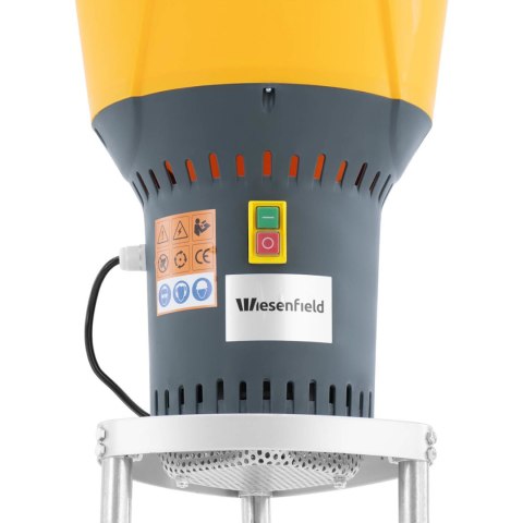 Śrutownik do zboża kukurydzy grochu z podstawą 60 l 400 kg/h 1300 W Śrutownik do zboża kukurydzy grochu z podstawą 60 l 400 kg/h 1300 W