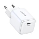 Szybka ładowarka sieciowa GaN 1x USB-C 20W PD Nexode Mini biała Szybka ładowarka sieciowa GaN 1x USB-C 20W PD Nexode Mini biała